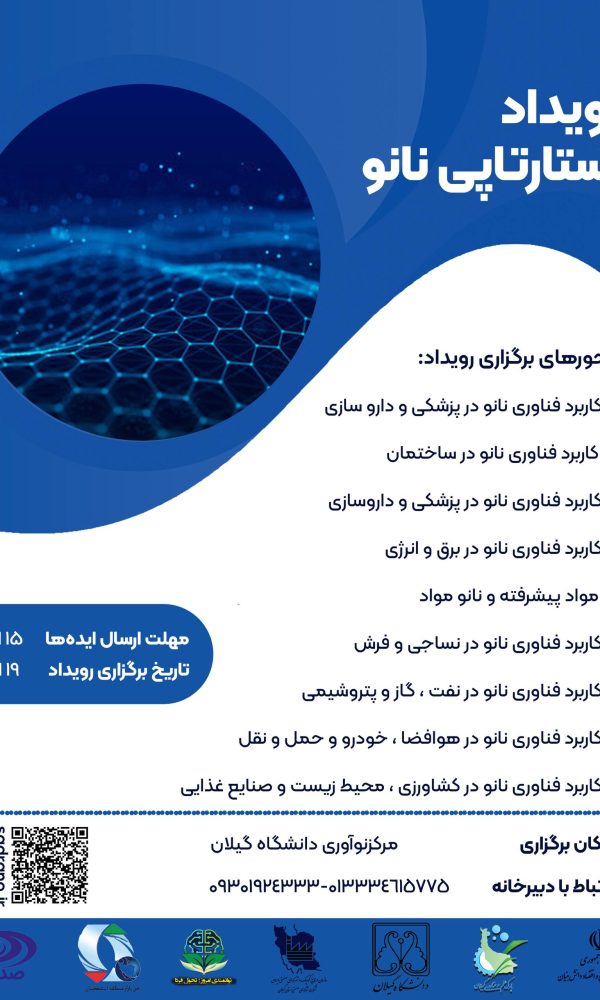 تصویر پوستر رویداد استارتاپی نانو